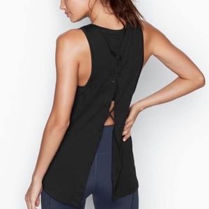 NWOT Victoria's Secret Victoria Sport Lace Up Back Tank